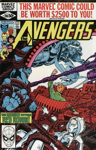 The Avengers 1963 #199 Direct ed. - back issue - $4.00