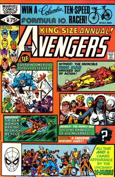 The Avengers Annual 1967 #10 Direct ed. - 8.0 - $65.00