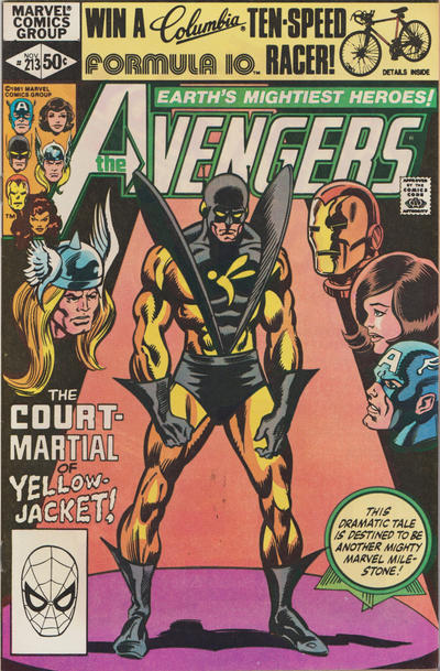 The Avengers 1963 #213 Direct ed. - reader copy - $3.00