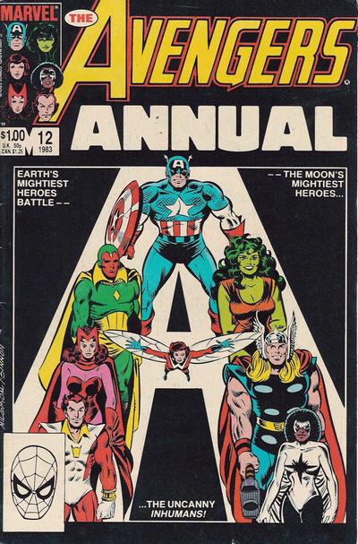 The Avengers Annual 1967 #12 Direct ed. - back issue - $5.00