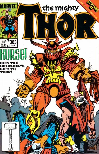 Thor 1966 #363 Direct ed. - back issue - $3.00