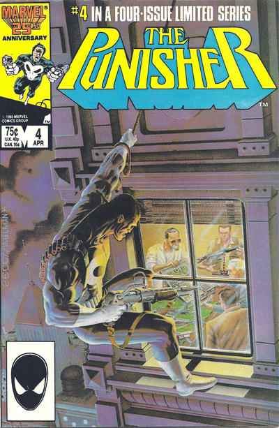 The Punisher 1986 #4 Direct ed. - back issue - $7.00