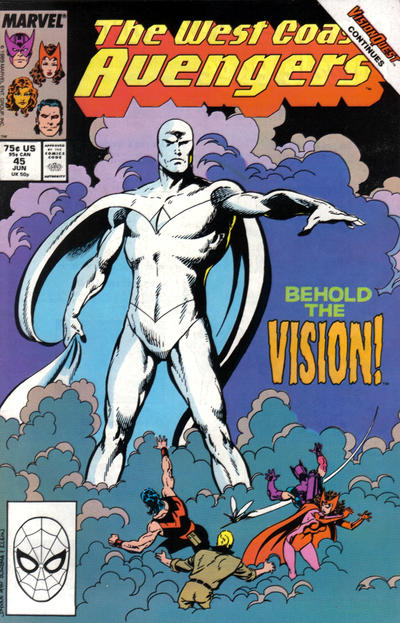 West Coast Avengers 1985 #45 Direct ed. - reader copy - $2.00