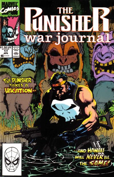 The Punisher War Journal 1988 #17 Direct ed. - back issue - $4.00
