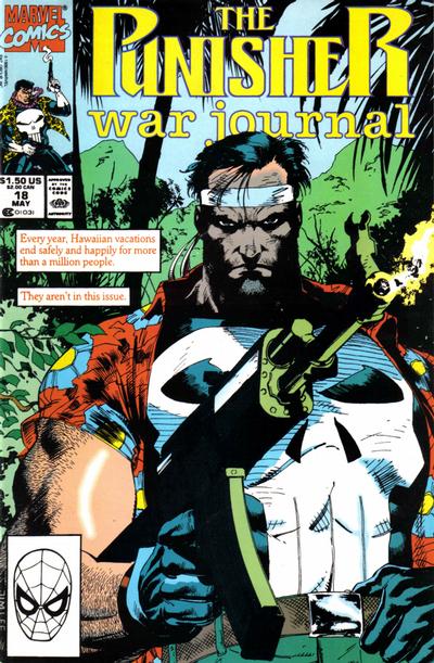 The Punisher War Journal 1988 #18 Direct ed. - back issue - $5.00
