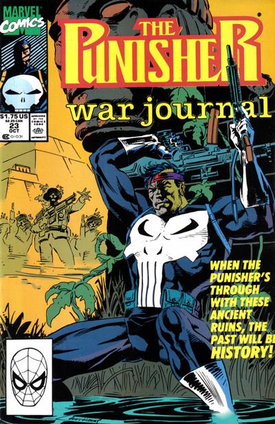 The Punisher War Journal 1988 #23 Direct ed. - back issue - $4.00