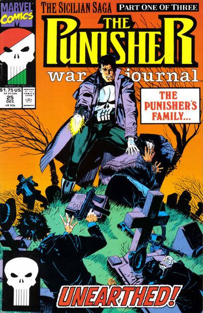 The Punisher War Journal 1988 #25 Direct ed. - back issue - $4.00