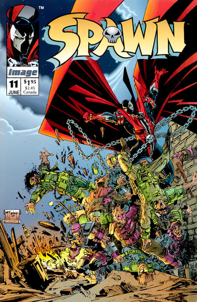 Spawn 1992 #11 Direct ed. - back issue - $4.00