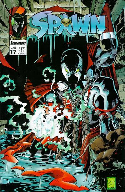 Spawn 1992 #17 Direct ed. - back issue - $4.00