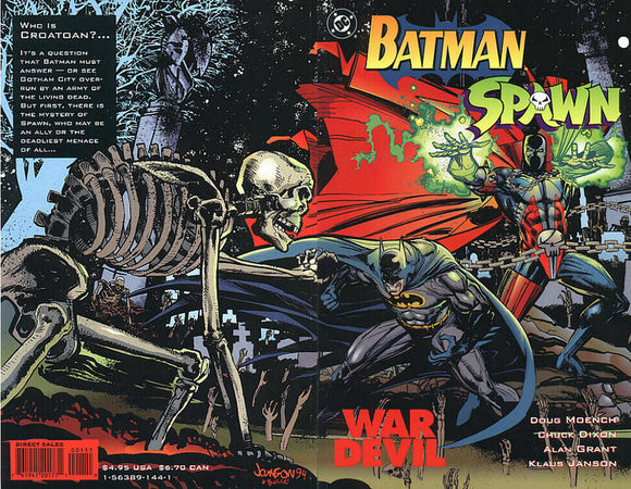 Batman - Spawn: War Devil 1994 #[nn] Direct Sales - back issue - $7.00
