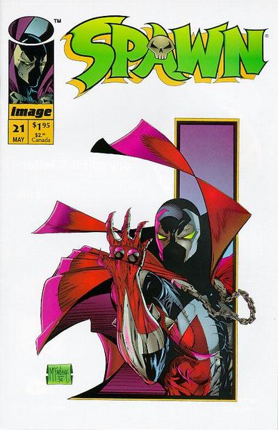 Spawn 1992 #21 - back issue - $4.00
