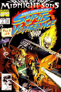 Ghost Rider / Blaze: Spirits of Vengeance 1992 #1 Direct ed. - back issue - $3.00