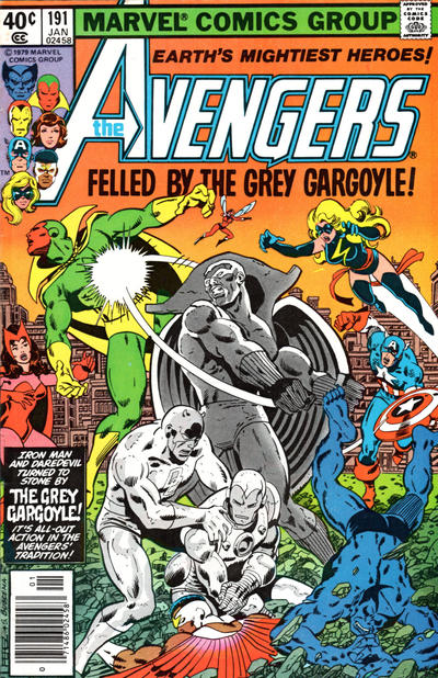 The Avengers 1963 #191 Newsstand ed. - back issue - $4.00