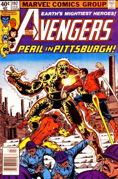 The Avengers 1963 #192 Newsstand ed. - back issue - $4.00