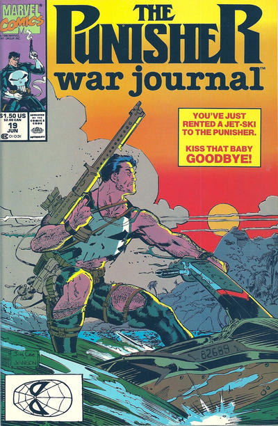 The Punisher War Journal 1988 #19 Direct ed. - back issue - $6.00