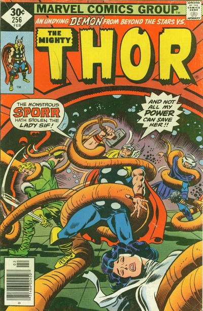 Thor 1966 #256 Whitman - back issue - $5.00