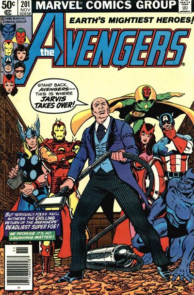 The Avengers 1963 #201 Newsstand ed. - back issue - $8.00