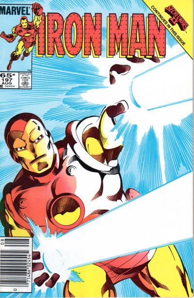 Iron Man 1968 #197 Newsstand ed. - back issue - $4.00