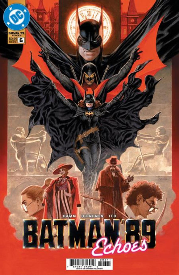 BATMAN 89 ECHOES #6 CVR A JOE QUINONES AND PAOLO RIVRA OF 6