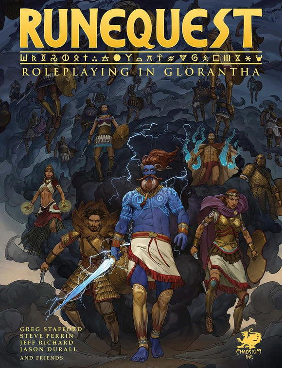 Runequest Roleplaying in Glorantha PLC