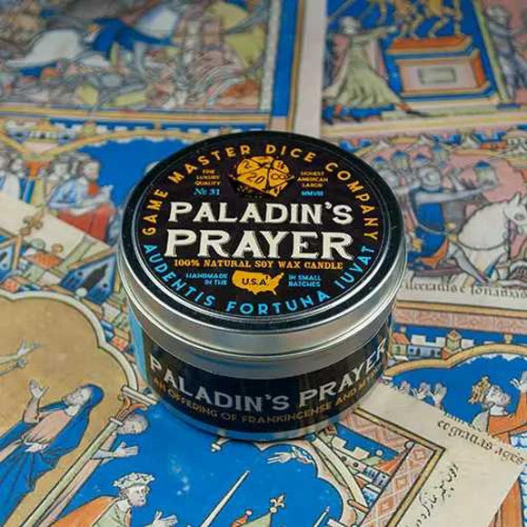 Paladin's Prayer 2oz Gaming Candle