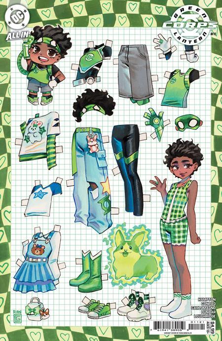 GREEN LANTERN CORPS #11 CVR B RIAN GONZALES CARD STOCK VAR