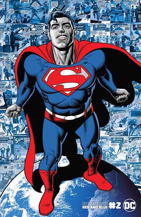 SUPERMAN RED & BLUE #2 (OF 6) CVR B BRIAN BOLLAND VAR cover