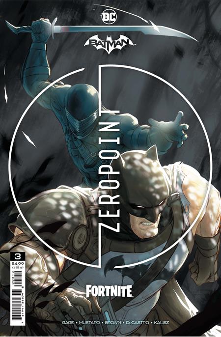 BATMAN FORTNITE ZERO POINT #3 Second Printing cover