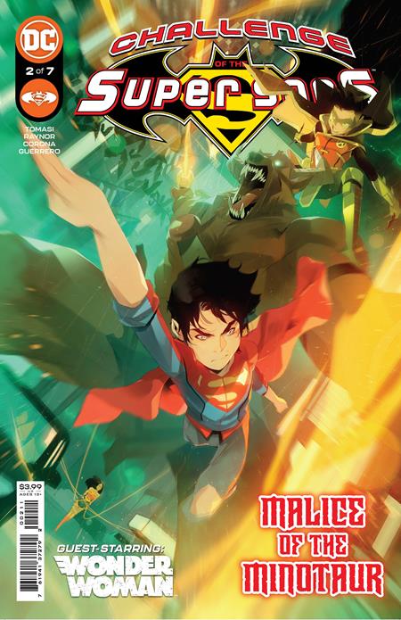 CHALLENGE OF THE SUPER SONS #2 (OF 7) CVR A SIMONE DI MEO cover