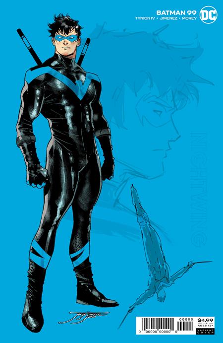 Batman #99 Inc 1:25 Jorge Jimenez Nightwing Card Stock Var Joker War - Comics