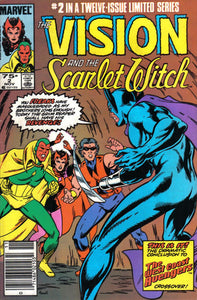 The Vision and the Scarlet Witch #2 Newsstand ed. - back issue - $7.00