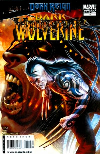 Dark Wolverine 2009 #75 Djurdjevic Variant - back issue - $14.00