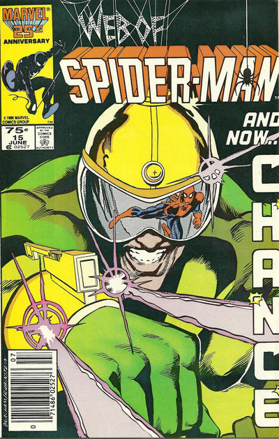 Web of Spider-Man #15 Newsstand ed. - back issue - $5.00