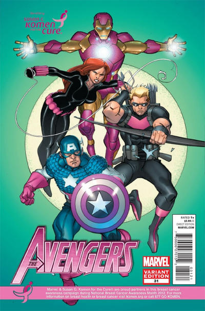 Avengers #31 Susan G. Komen - back issue - $4.00