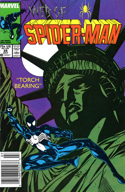 Web of Spider-Man 1985 #28 Newsstand ed. - back issue - $4.00