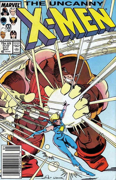 The Uncanny X-Men 1981 #217 Newsstand ed. - back issue - $4.00