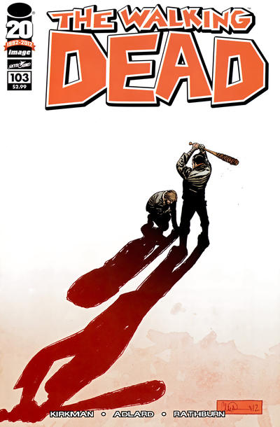 The Walking Dead 2003 #103 Charlie Adlard Cover - back issue - $8.00