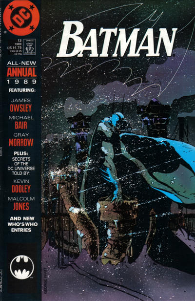 Batman Annual #13 Direct ed. - back issue - $5.00