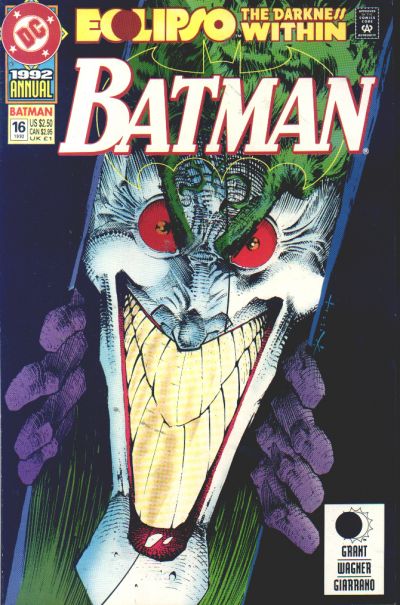 Batman Annual #16 Direct ed. - back issue - $5.00