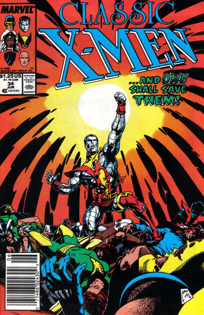 Classic X-Men 1986 #34 Newsstand ed. - back issue - $4.00