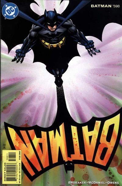 Batman #598 Direct Sales - back issue - $4.00