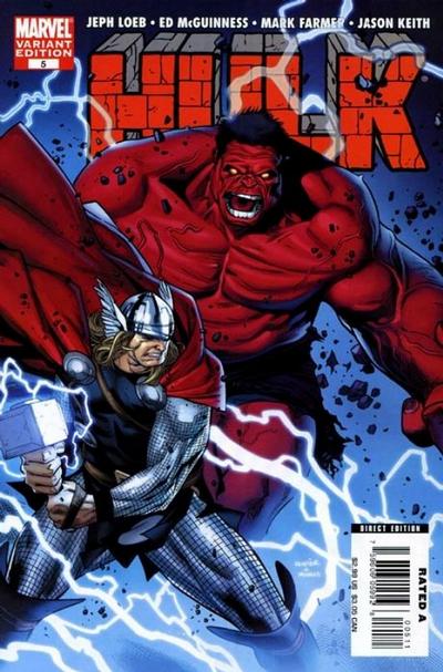 Hulk #5 Variant Edition - back issue - $7.00