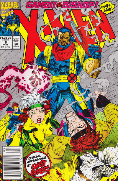 X-Men 1991 #8 Newsstand ed. - back issue - $4.00