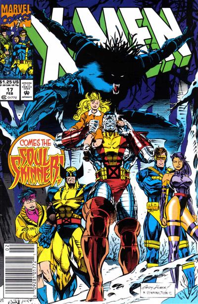 X-Men 1991 #17 Newsstand ed. - back issue - $4.00