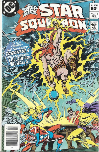 All-Star Squadron 1981 #18 Newsstand ed. - back issue - $3.00