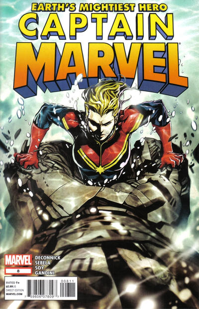 Captain Marvel #8 - back issue - $4.00
