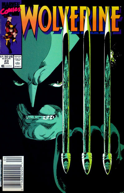 Wolverine 1988 #23 Newsstand ed. - back issue - $3.00