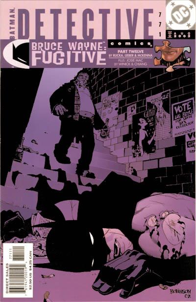 Detective Comics #771 Direct Sales - back issue - $4.00