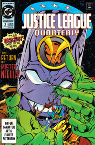 Justice League Quarterly #2 Direct ed. - back issue - $3.00