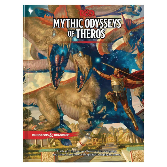 D&D RPG MYTHIC ODYSSEYS OF THEROS HC